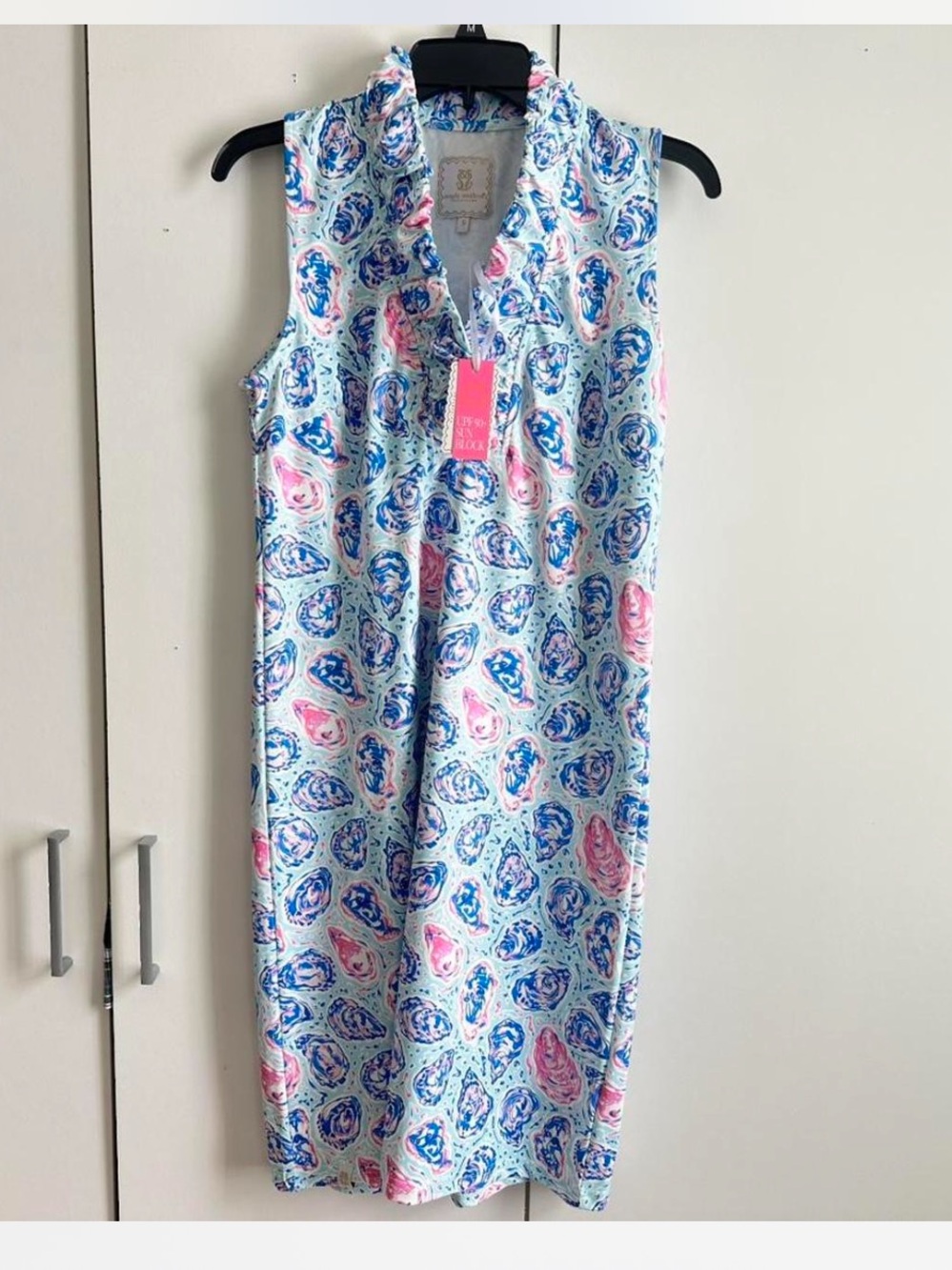 NWT Simply Southern Ruffle Oyster Dress
